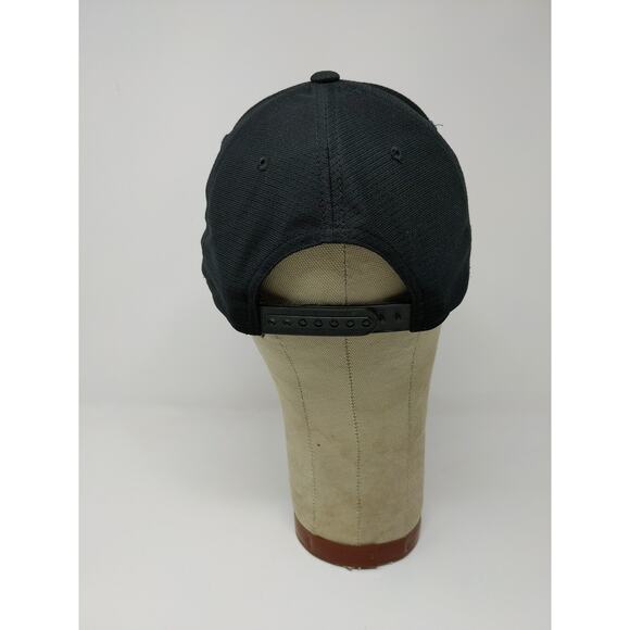 Flexfit 110 One Ten Snapback Hat Forklift Embroidered Logo Black - Picture 8 of 11